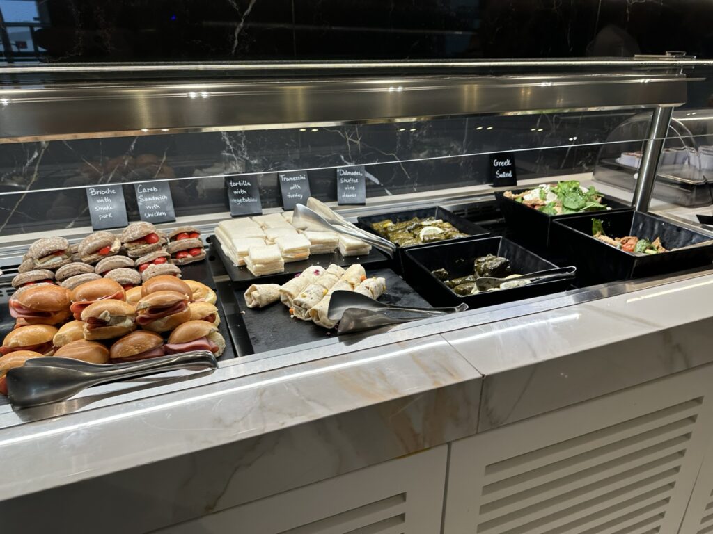 Athens airport lounge