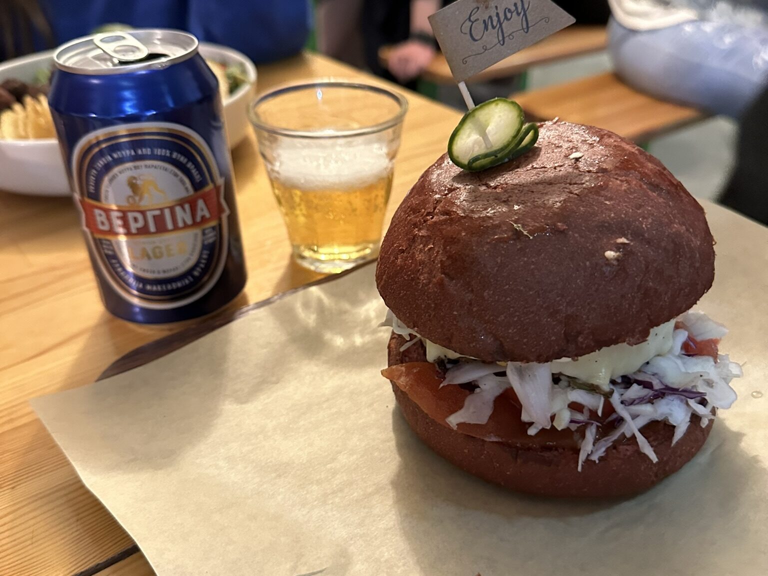 Burger in Athens