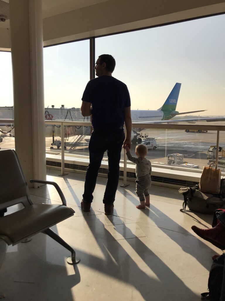 flights with kids